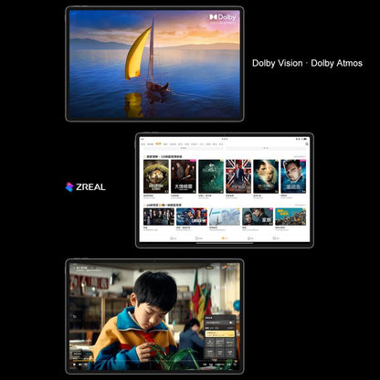 Lenovo Xiaoxin Pad Pro 13, tablette éducative IA WiFi 13 pouces 3.5K, 8 Go+256 Go, Android 16, Snapdragon 8s Gen4, prise US, 8 Go+128 Go