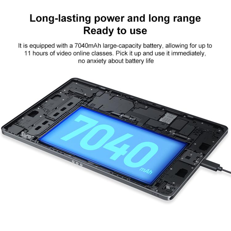 Lenovo Xiaoxin Pad 11 inch 2025 5G Tablet, 8GB+256GB, Android 15, MediaTek Dimensity 6300 Octa Core,US Plug, 8GB+256GB 5G