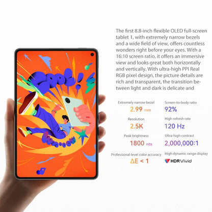 HUAWEI MatePad Mini 5G Écran doux 8 pouces, 12GB+512GB, HarmonyOS 5.1 Hisilicon Kirin 9010, Ne supporte pas Google Play, 12GB+512GB Écran doux