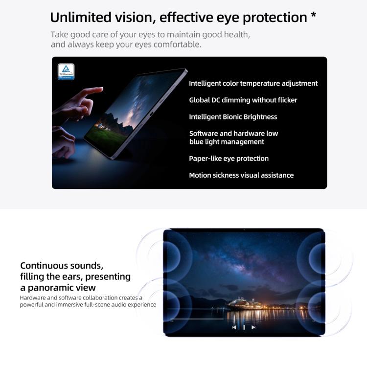vivo Pad6 Pro 13.2 inch Tablet PC, 8GB+256GB, OriginOS 6 Snapdragon 8 Elite Gen5 Octa Core, 8GB+256GB