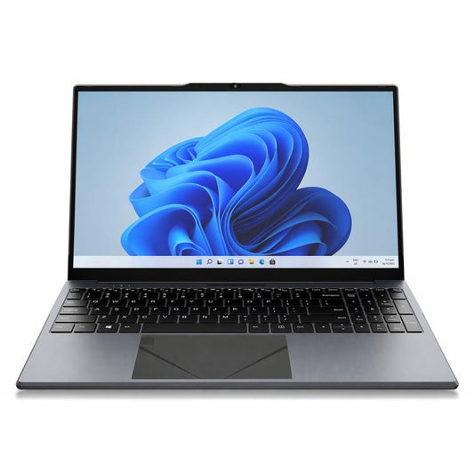 Ordinateur portable léger E157 de 15.6 pouces, 8 Go + 256 Go, Windows 11, processeur Intel Alder Lake N100 quadricœur, prise américaine, Intel N100