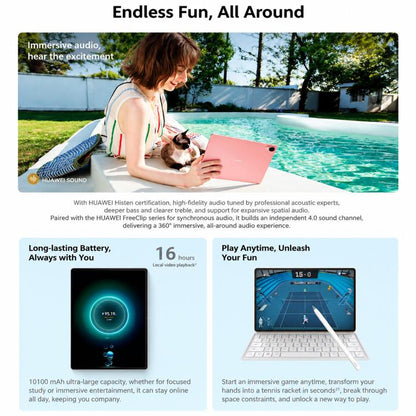 HUAWEI MatePad Air Z 12 inch, 12GB+256GB, HarmonyOS 7.0 Hisilicon Kirin T93SD, Not Support Google Play, 12GB+256GB