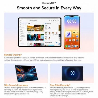 HUAWEI MatePad Air Z 12 inch, 12GB+256GB, HarmonyOS 7.0 Hisilicon Kirin T93SD, Not Support Google Play, 12GB+256GB