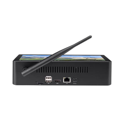 PiPo X9S Mini PC tout-en-un 9 pouces, 4 Go+64 Go, Windows 10 Intel Celeron J4005 ou N4105 (CPU aléatoire), prise américaine, X9S J4005/N4105