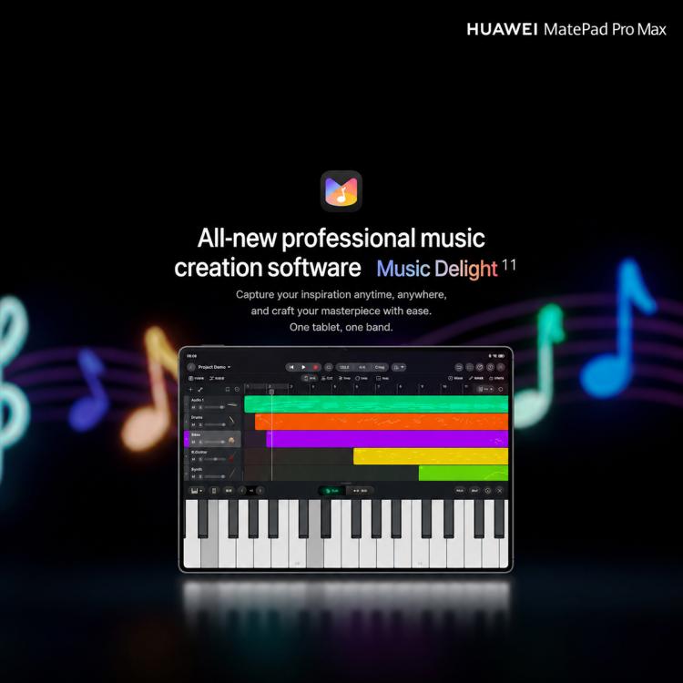 HUAWEI MatePad Pro Max 13.2 inch WiFi, 12GB+512GB, HarmonyOS 6.1 Hisilicon Kirin T93 Pro, Not Support Google Play, 12GB+512GB