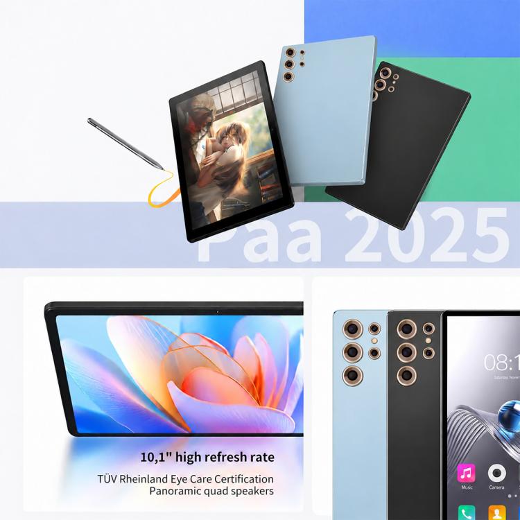 BDF H39 10.1 inch 4G LTE Tablet PC, 4GB+64GB, Android 10 MTK6750 Octa Core, Support Dual SIM, UK Plug, 6GB+128GB, UK Plug