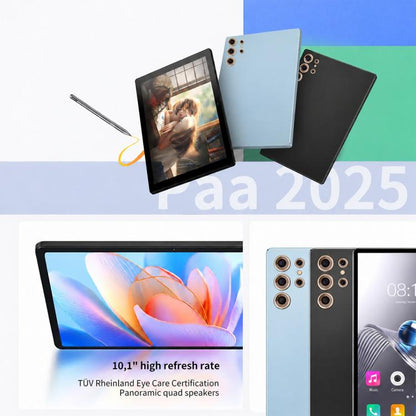 BDF H39 10.1 inch 4G LTE Tablet PC, 6GB+128GB, Android 10 MTK6750 Octa Core, Support Dual SIM, EU Plug, 8GB+256GB, EU Plug