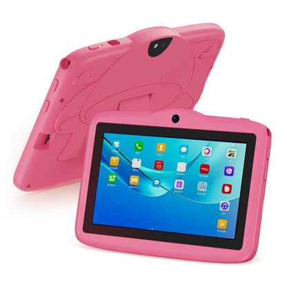 BDF 7 inch WiFi Kids Tablet PC with Mushroom Silicone Case, 1GB+16GB, Android 8.1 MTK6735 Quad Core CPU, US Plug, 3GB+32GB