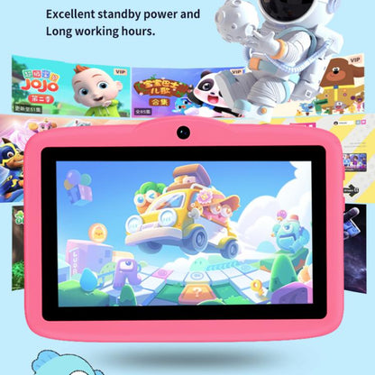BDF 7 inch WiFi Kids Tablet PC with Mushroom Silicone Case, 1GB+16GB, Android 8.1 MTK6735 Quad Core CPU, US Plug, 3GB+32GB