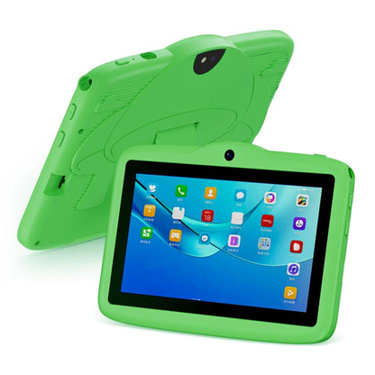 BDF 7 inch WiFi Kids Tablet PC with Mushroom Silicone Case, 1GB+16GB, Android 8.1 MTK6735 Quad Core CPU, US Plug, 3GB+32GB