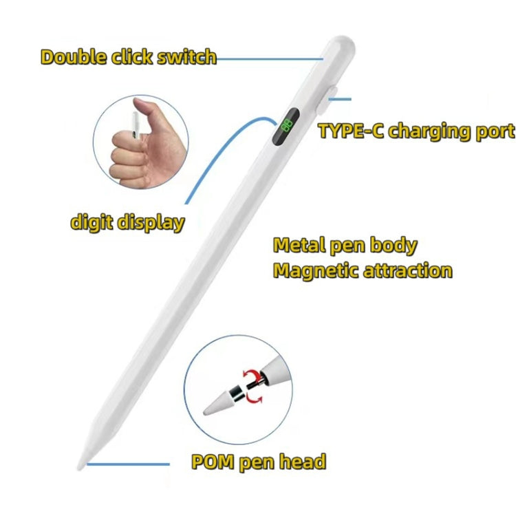 Universal USB-C / Type-C Port Stylus Pen with Digital Display Screen, Universal Type-C Port Stylus Pen