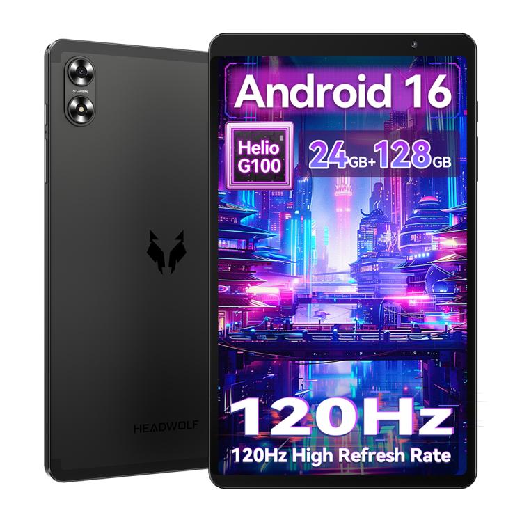 HEADWOLF Fpad6 SE 8.7 inch 4G LTE Tablet PC, 4GB+128GB, Android 16 MT8781 Octa Core Support Dual SIM, Global Version with Google Play, Fpad6 SE