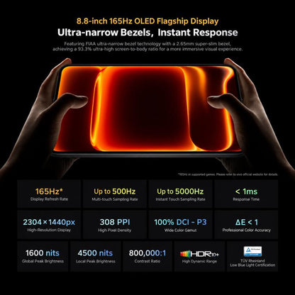 vivo iQOO Pad Ultra 8.8 inch Tablet PC, 16GB+512GB, OriginOS 7 HD Snapdragon 8 Elite Extreme Gen6 Octa Core, 16GB+512GB