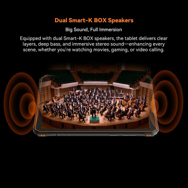 Blackview Active 5 4G Rugged Tablet, 8GB+128GB, 8.68 inch Android 14 Unisoc UMS9230E T615 Octa Core, Global Version with Google Play, Active 5