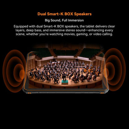 Blackview Active 5 4G Rugged Tablet, 8GB+128GB, 8.68 inch Android 14 Unisoc UMS9230E T615 Octa Core, Global Version with Google Play, Active 5