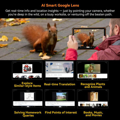 Blackview Active 5 4G Rugged Tablet, 8GB+128GB, 8.68 inch Android 14 Unisoc UMS9230E T615 Octa Core, Global Version with Google Play, Active 5