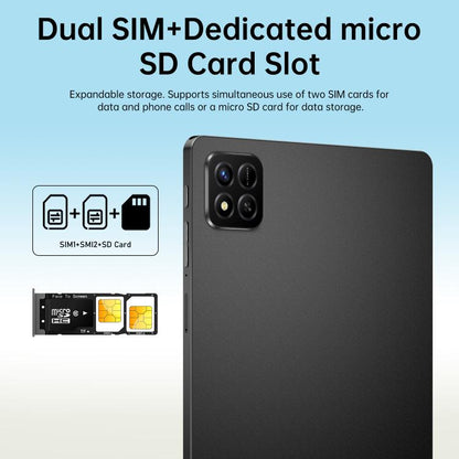 Pad 7 Pro 10.1 inch 4G LTE Tablet PC, 4GB+32GB, Android 10 MTK6755 Octa Core, UK Plug