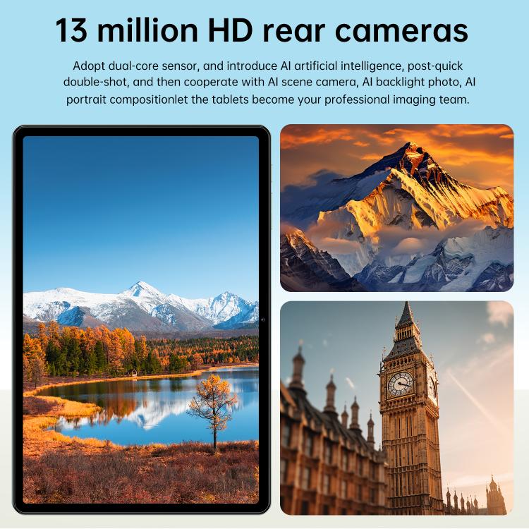 Pad 7 Pro 10.1 inch 4G LTE Tablet PC, 4GB+32GB, Android 10 MTK6755 Octa Core, UK Plug