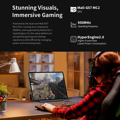 Teclast T70 4G LTE Tablet PC, 8GB+256GB, 14 inch Android 14 MediaTek Helio G99 Octa Core, Support Dual SIM, T70