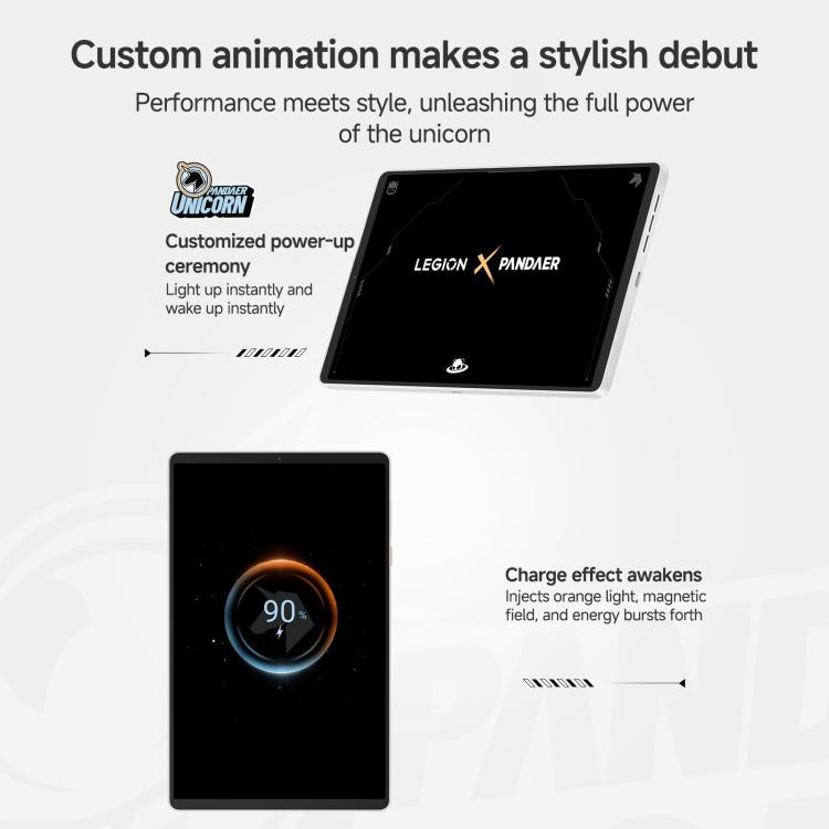 Lenovo LEGION x PΛNDΛER Y700, 8.8 inch WIFI Tablet, 16GB+512GB, Android 15, Qualcomm Snapdragon 8 Elite Octa Core, US Plug, X PANDAER 16GB+512GB