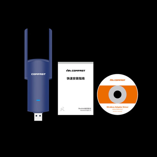 COMFAST CF-927B 1300Mbps Dual-band Bluetooth Wifi USB Network Adapter, CF-927B