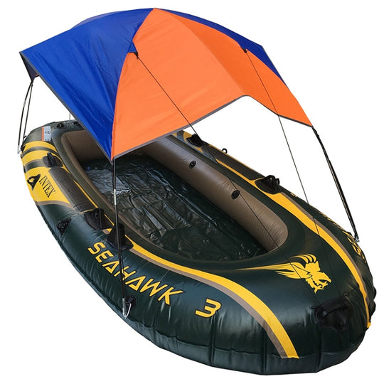 68351 Folding Awning Canoe Rubber Inflatable Boat Parasol Tent for 4 Person,Boat is not Included, 68351