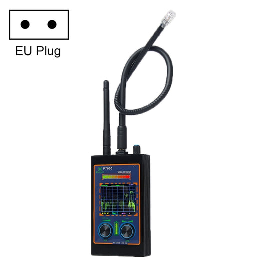 جهاز كشف موجات الراديو P7000 مع شاشة LED، قابس أمريكي، P7000، قابس أوروبي، P7000، قابس أمريكي