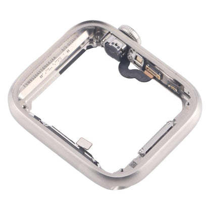 For Apple Watch Series 5 40mm LTE Stainless Steel Middle Frame Bezel Plate with Crown Spin Axis Flex Cable