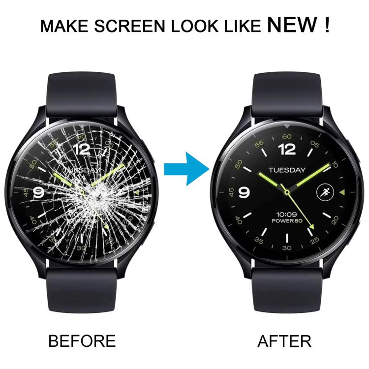 Cristal exterior de la pantalla frontal original para Xiaomi Watch 2 (original)