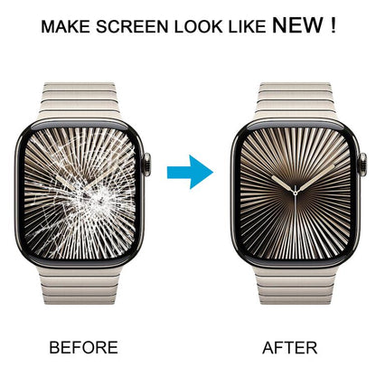 For Apple Watch Series 10 42mm Front Screen Outer Glass Lens with OCA