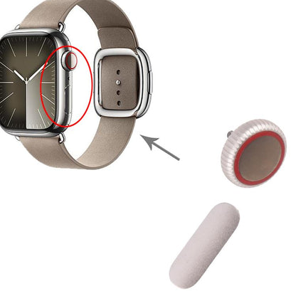 For Apple Watch Series 9 41mm / 45mm LTE Version Watch Crown Nut / Power Button Set, For Apple Watch Series 9 41mm / 45mm LTE Version