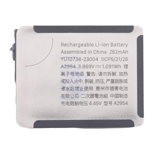 For Apple Watch Series 9 41mm A2954 282mAh Battery, For Apple Watch Series 9 41mm