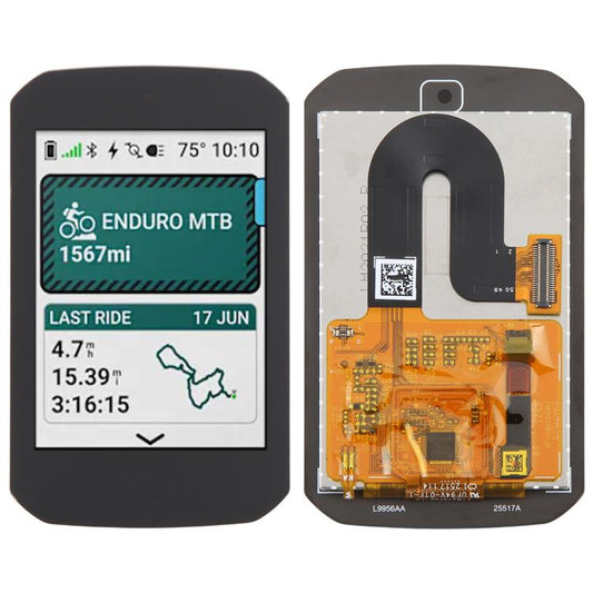 Pour écran LCD d'origine Garmin Edge VTT avec numériseur complet, pour Garmin Edge 850 (Original)