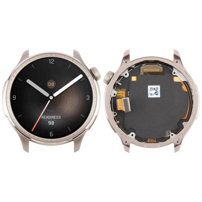 Pour Amazfit Balance écran LCD original numériseur assemblage complet avec cadre, Pour Amazfit Balance (Original, avec cadre, Noir), Pour Amazfit Balance (Original, avec cadre, Or)