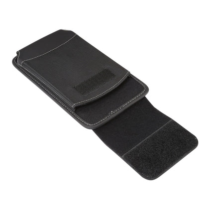 Universal Hanging Waist Oxford Cloth Case for 6.4-6.5 inch Mobile Phones, with Carabiner, 6.5 inch