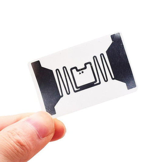NFC Tags Sticker with NTAG213 Chip UHF RFID Labels Wet Inlay 53x33mm Support Customization
