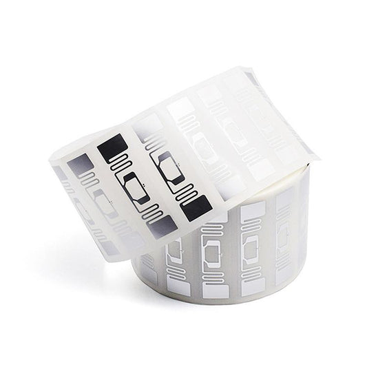 NFC Tags Sticker with NTAG213 Chip UHF RFID Labels Wet Inlay 73x21mm Support Customization