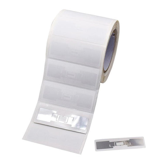 NFC Tags Sticker with NTAG213 Chip UHF RFID Labels Wet Inlay 98x27mm Support Customization