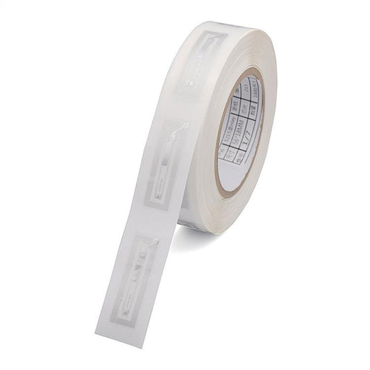 NFC Tags Sticker with NTAG213 Chip HF RFID Labels Wet Inlay 55x18mm Support Customization