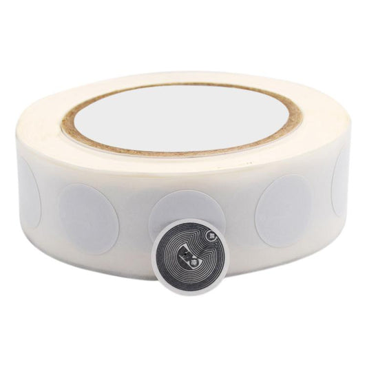 NFC Tags Sticker with Fudan F08 Chip HF RFID Labels Wet Inlay 30x15mm Support Customization