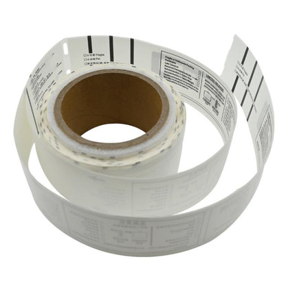 Luggage Label Strips with Monza R6-P Chip UHF RFID Labels Dry Inlay 50x500mm Support Customization