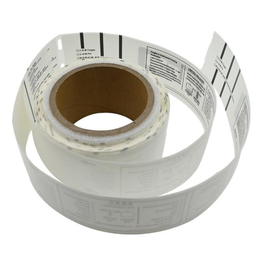 Luggage Label Strips with Monza R6-P Chip UHF RFID Labels Dry Inlay 50x500mm Support Customization