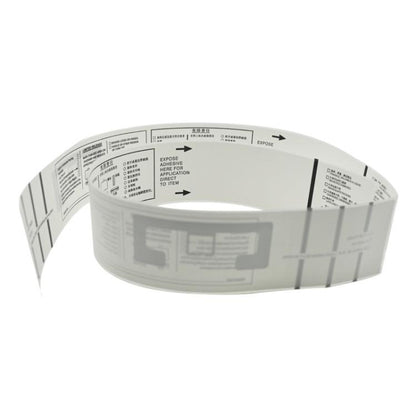 Luggage Label Strips with Monza R6-P Chip UHF RFID Labels Dry Inlay 50x500mm Support Customization