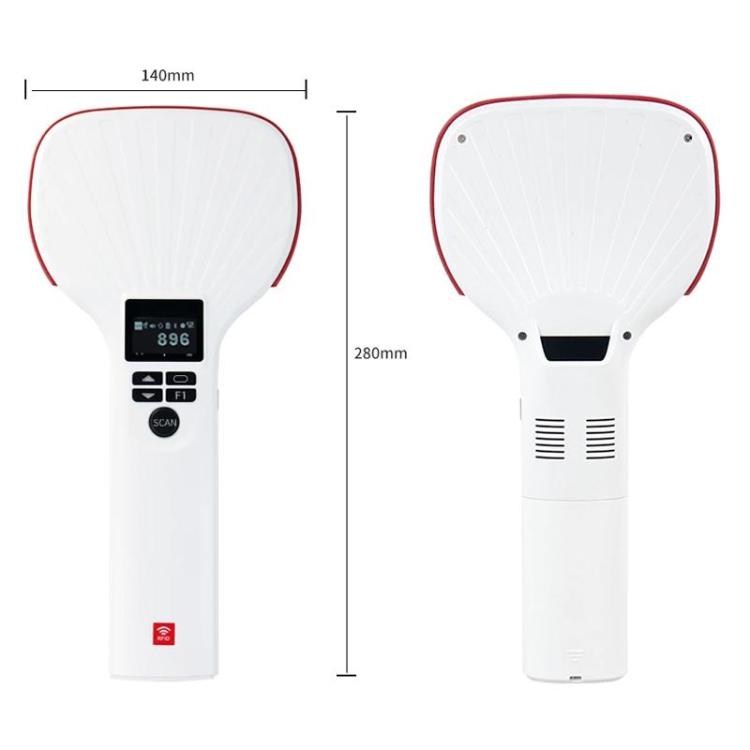 E710 Chip Long Range RFID UHF Portable Handheld Bluetooth Reader, Style: Enhanced, Enhanced, EU Plug, Enhanced, US Plug, Enhanced, UK Plug