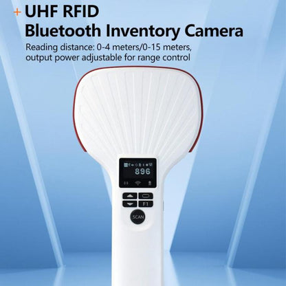 E710 Chip Long Range RFID UHF Portable Handheld Bluetooth Reader, Style: Enhanced, Enhanced, EU Plug, Enhanced, US Plug, Enhanced, UK Plug