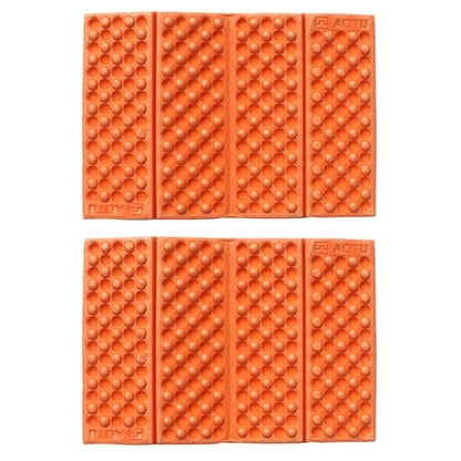 2 PCS Portable Folding Cellular Massage Cushion Outdoors Damp Proof Picnic Seat Mats EVA Pad, 2 PCS (Orange), 2 PCS (Blue), 2 PCS (Purple), 2 PCS (Red), 2 PCS (Dark green), 2 PCS (Grass green)