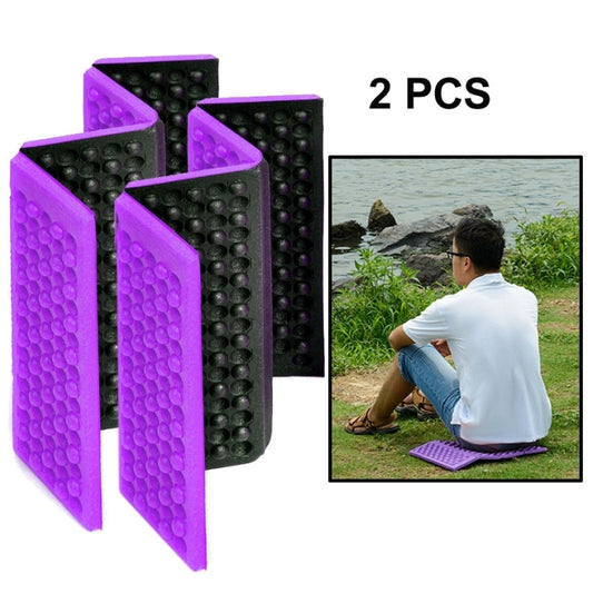 2 Coussins de massage cellulaires pliants portables, tapis de siège de pique-nique étanches en EVA pour l'extérieur, 2 PIÈCES (Rouge), 2 PIÈCES (Vert foncé), 2 PIÈCES (Vert herbe), 2 PIÈCES (Orange), 2 PIÈCES (Bleu), 2 PIÈCES (Violet)
