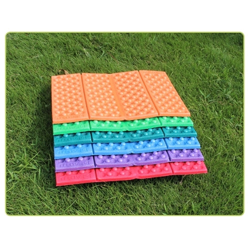 2 Coussins de massage cellulaires pliants portables, tapis de siège de pique-nique étanches en EVA pour l'extérieur, 2 PIÈCES (Rouge), 2 PIÈCES (Vert foncé), 2 PIÈCES (Vert herbe), 2 PIÈCES (Orange), 2 PIÈCES (Bleu), 2 PIÈCES (Violet)