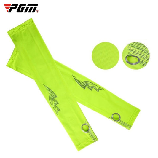 PGM Golf Sunscreen Breathable Sports Cuff Sleeve(Fluorescent Green), XT004 Fluorescent Green, XT004 Grey, XT004 White