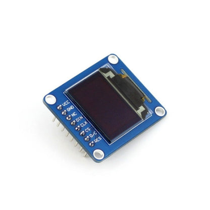 Waveshare OLED RVB de 0,95 pouce (B), interface SPI, connecteur à broches droites